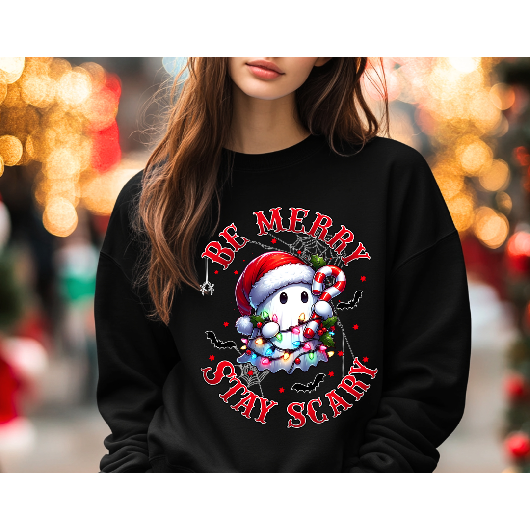 Be Merry Stay Scary Sweater