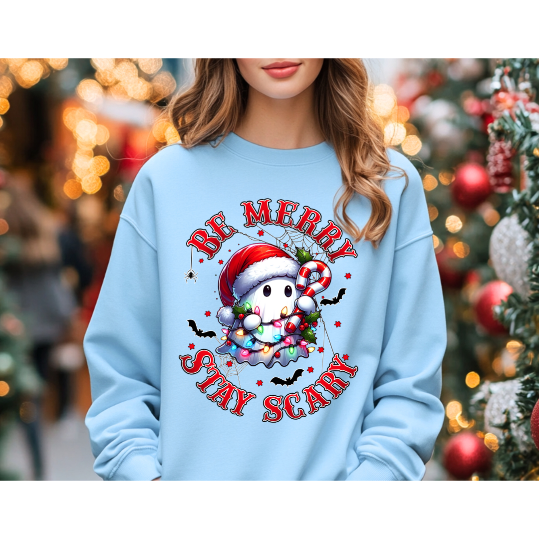 Be Merry Stay Scary Sweater