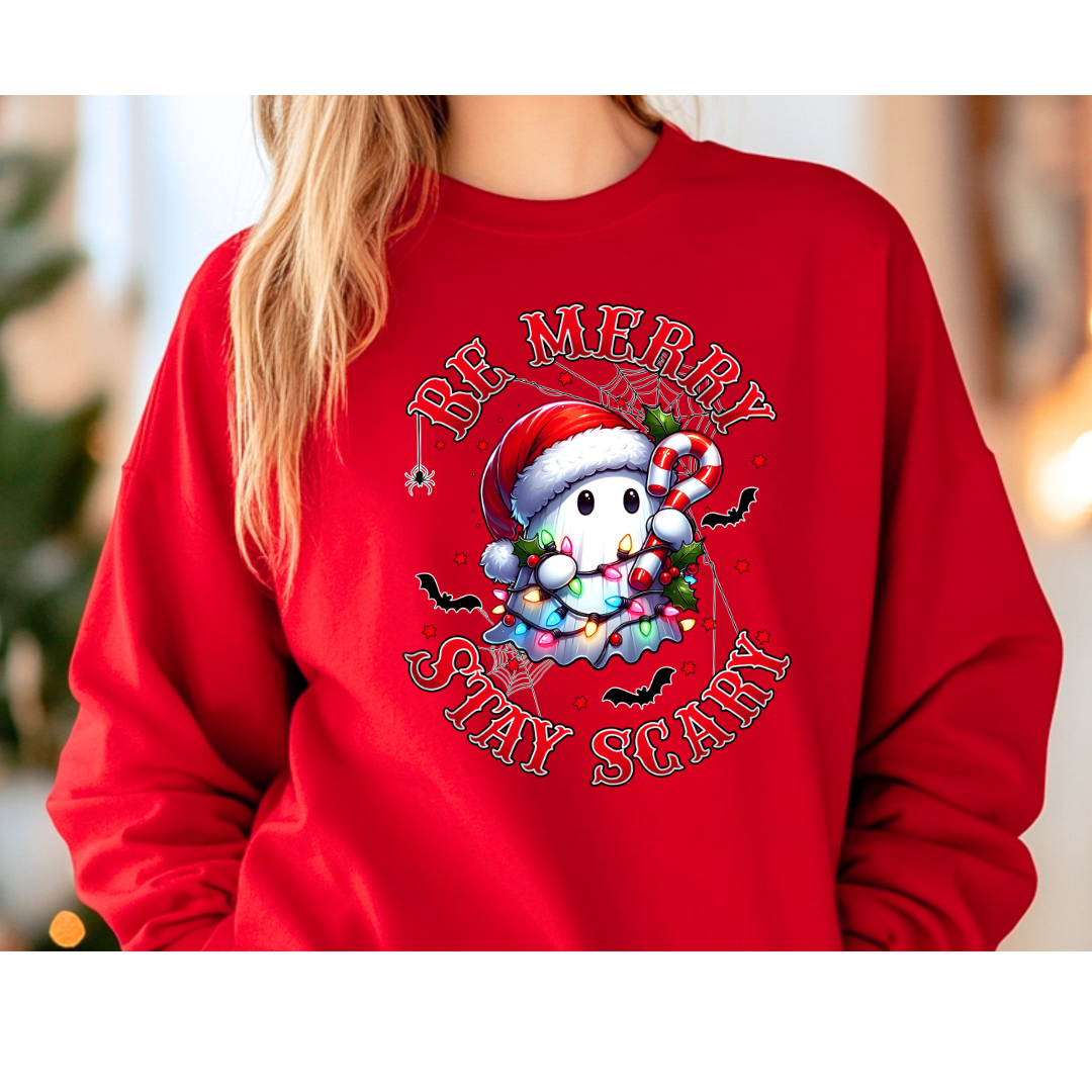 Be Merry Stay Scary Sweater