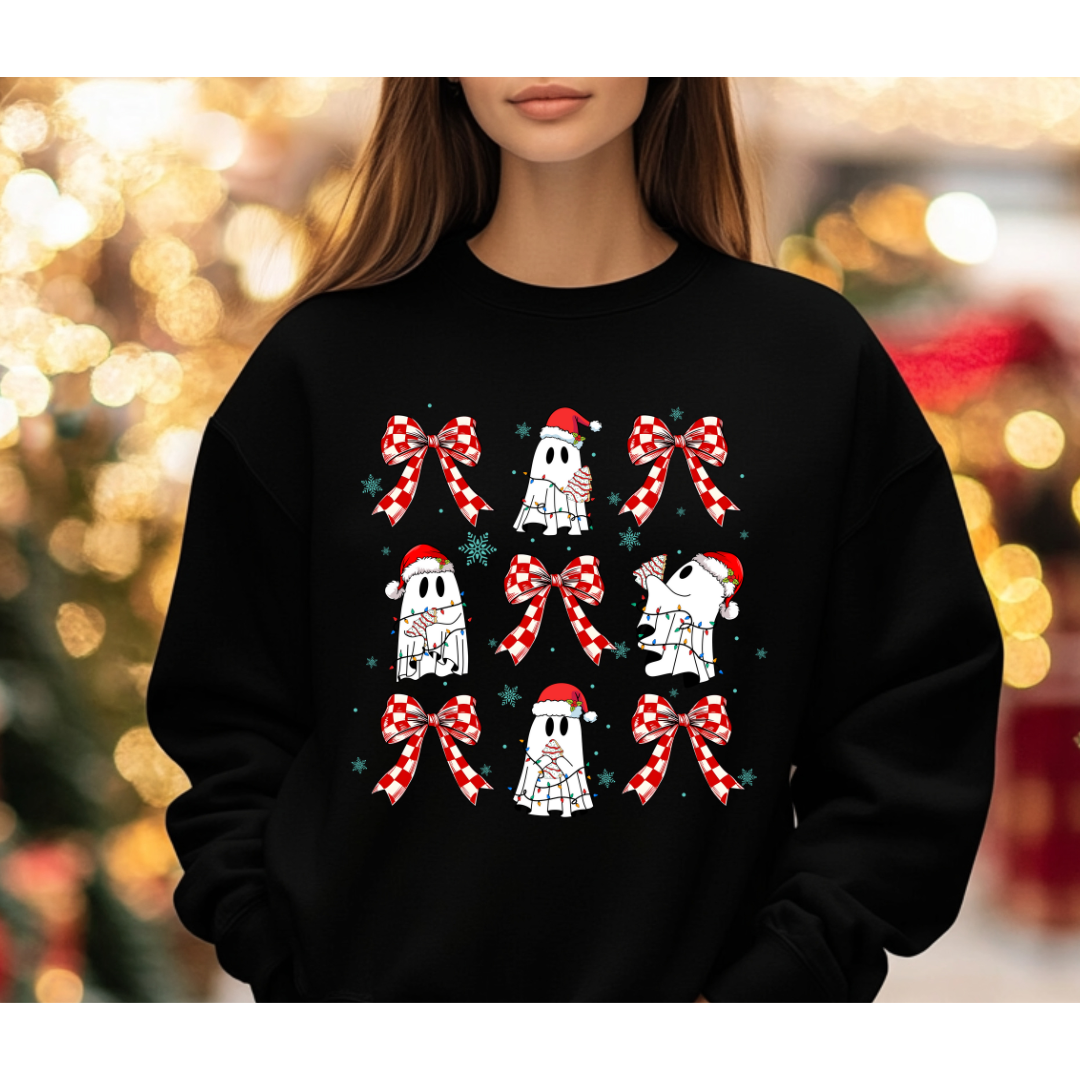 Creepmas Ghosts N' Bows  Sweater