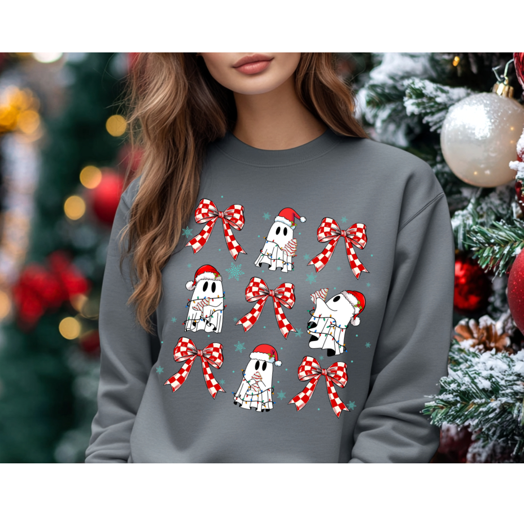 Creepmas Ghosts N' Bows  Sweater