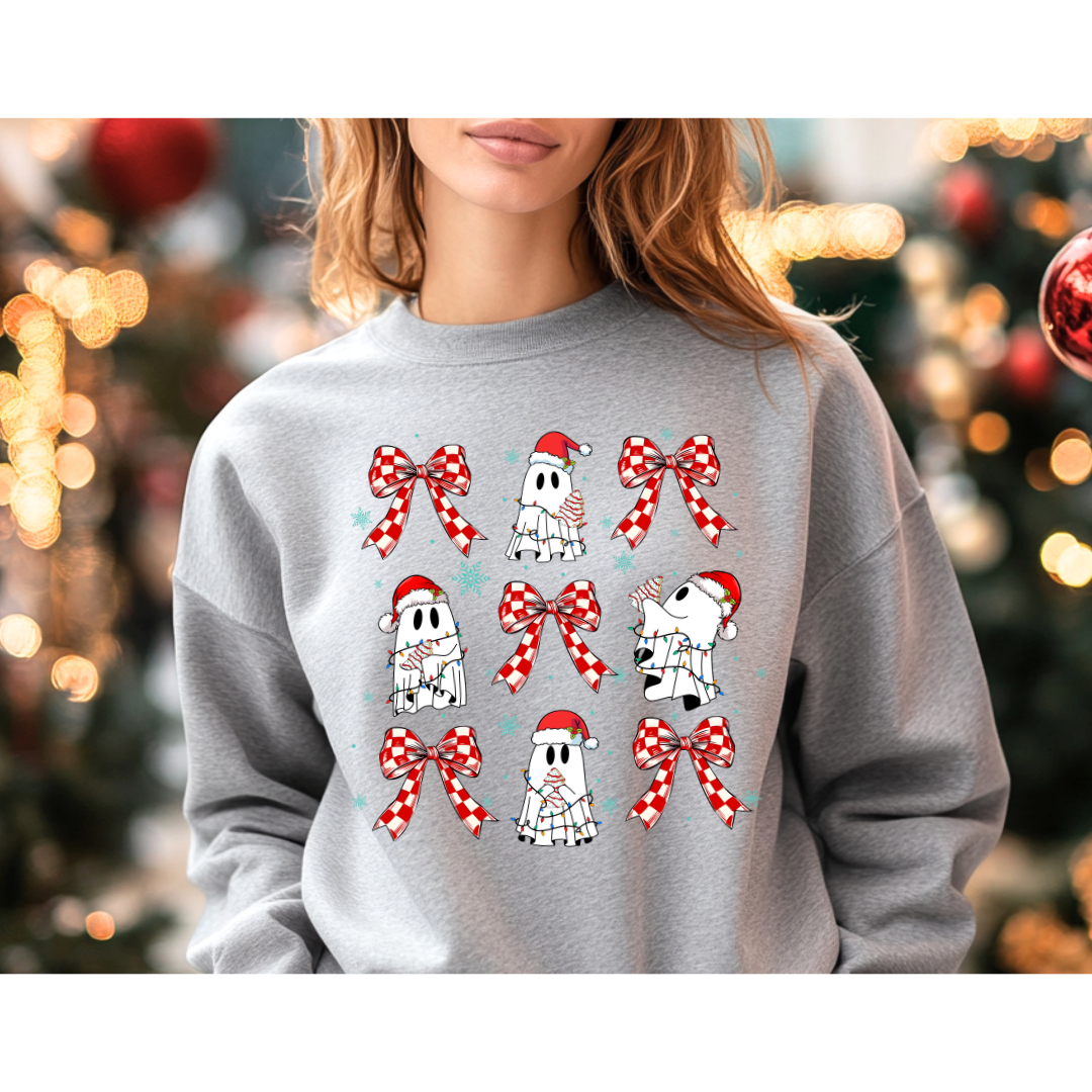 Creepmas Ghosts N' Bows  Sweater